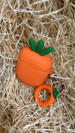 obal na airpods mrkev mrkvicka