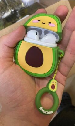 obal na airpods avokado