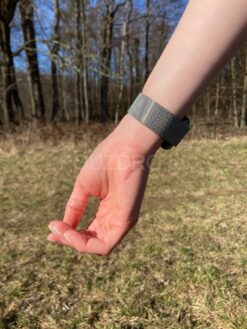 milansky tah stribrny na apple watch 7 41