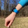 modry silikonovy reminek na apple watch 3