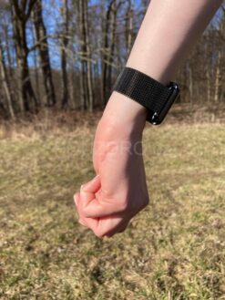 reminek na apple watch 7 cerny milansky tah 42