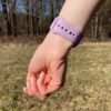 silikonovy fialovy reminek na apple watch 38