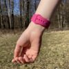 silikonovy ruzovy reminek na apple watch 41