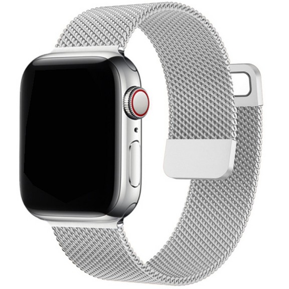 stribrny milansky tah na apple watch