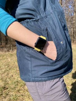 zlute silikonove sluchatka na apple watch