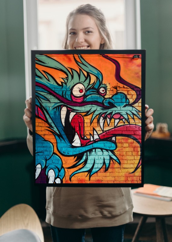 plakat s motivem Syrielle