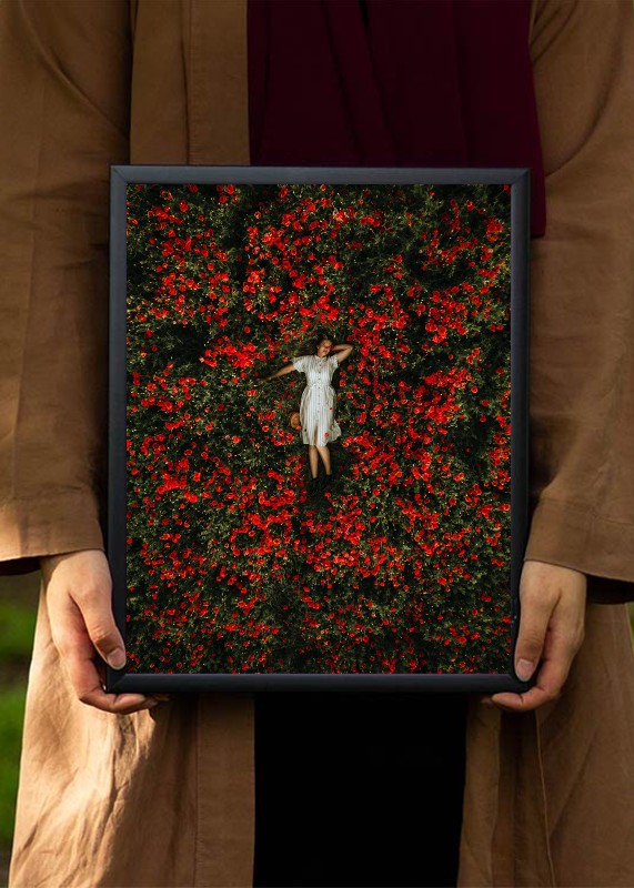 plakat s motivem teraris