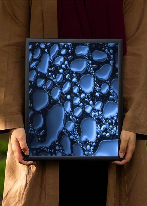 plakat s motivem terase