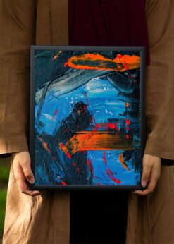 plakat s motivem lysane