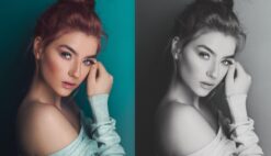 Převod fotky do černobílé